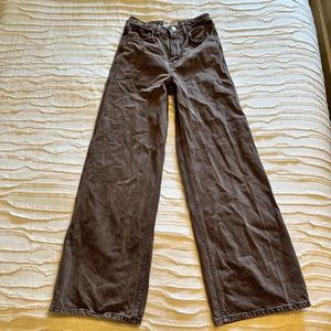 Urban Outfitters BDG Brown Denim Jeans, Puddle, Women’s SZ W26 L32